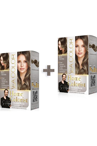 Sea Color 2'li Home Colorist Set Boya 8.1 İnci Kumral