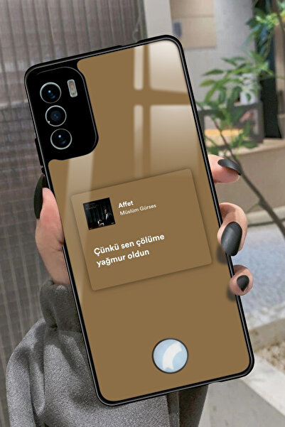 Reeder S19 Max Pro S Uyumlu Müslüm Gürses Şarkı Sözü Tasarımlı Glossy Premium...
