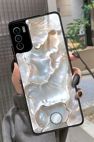 Reeder S19 Max Pro S Uyumlu Beyaz Tasarımlı Glossy Premium Kılıf