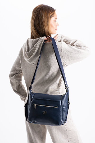 H&D COLLECTİON Sanmorris Жіноча регульована сумка на ремені з 4 відділеннями для спини та плечей