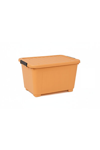 ALSAIF KITCHEN 30L Multi-Purpose Plastic Storage Box with Wheels and Tight Lid Organizer for Toys, Clothes, Tools, and Supplies