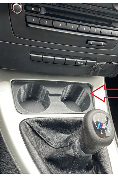 Akaslan Plastik BMW E90 Bardaklık PETG Baskı 01425 Uyumlu