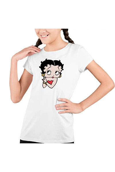OEM Tricou Copii Fete Betty Boop Talkartoon Looney Tunes