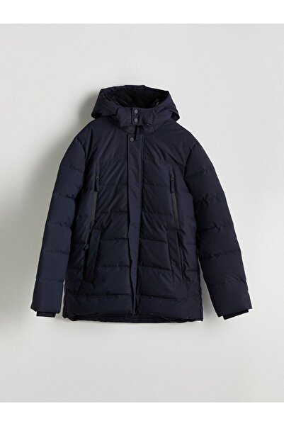 LC Waikiki LCWAIKIKI Classic Standart Kalıp Kapüşonlu Erkek Mont