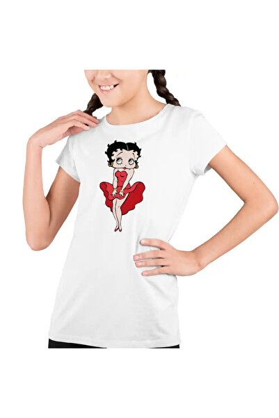 OEM Tricou Copii Fete Betty Boop Rochie Marilyn Monroe