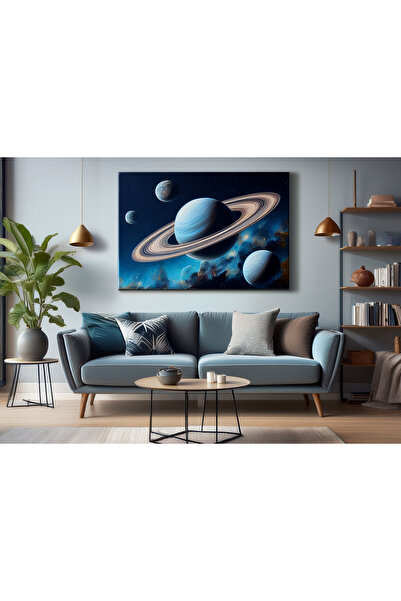 GGMag Tablouri Tablou Canvas Imagine cosmica planete si sateliti