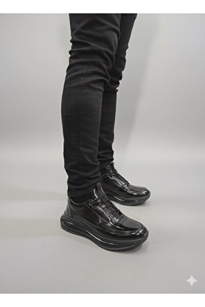 MARCOMEN Lastik Bağcıklı Nokta Lazer Baskılı Köpük Taban Erkek Sneaker Ayakkabı 22053