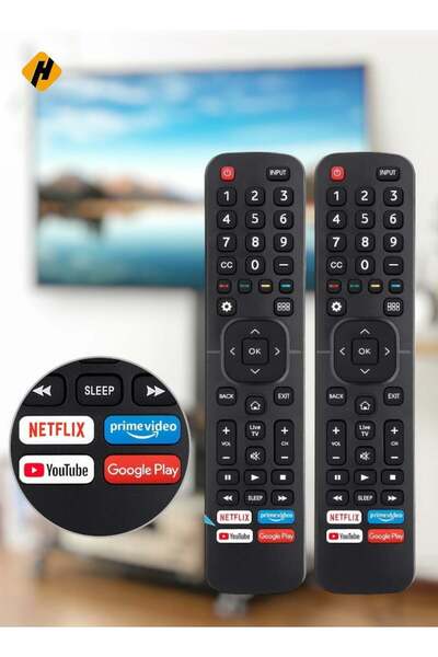 Generic New Universal Remote for All TV Remote, 2 PACK Replacement Control EN2A27 (PACK OF 2)