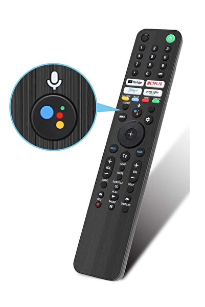 Generic جهاز التحكم الصوتي RMF-TX520U بديل لجهاز Sony Bravia OLED/LED 4K/8K Smart Google TV
