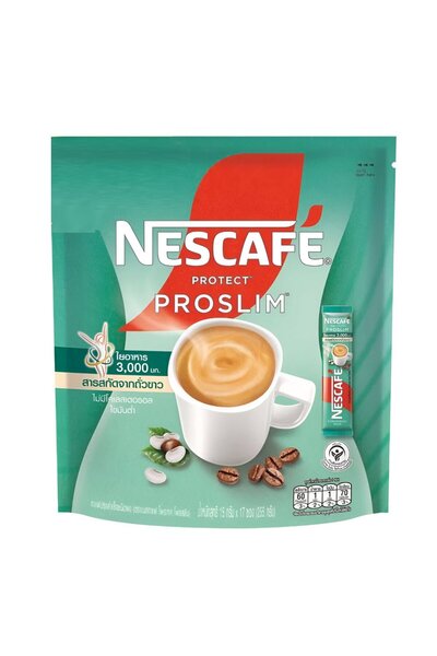 Nescafe مسحوق قهوة نسكافيه بروتيك برو سليم 17 ظرف 15 جم لكل ظرف