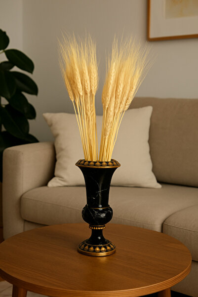 ÇINARASYADAHOME Şoklanmış Beyazlatılmış Başak – Doğal Kuru Çiçek Demeti | Uzun Ömürlü, Solmaz, Rustik Dekor Çiçeği