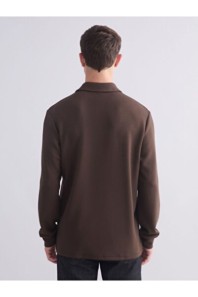 LC Waikiki LCWAIKIKI Classic Polo Collar Men's Long Sleeve T-Shirt