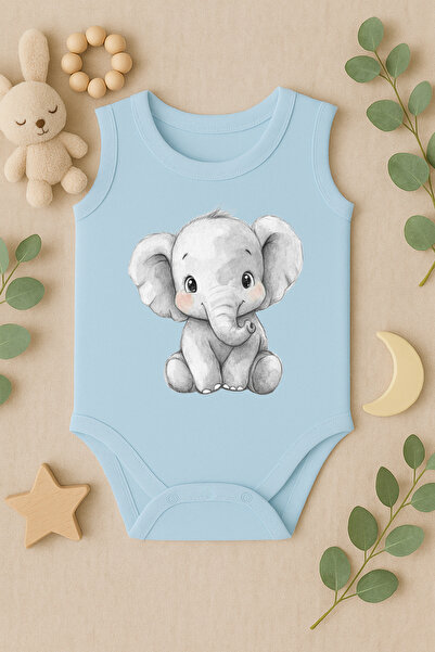 SVART WEAR بدلة أطفال لطيفة مطبوعة عليها نص مع أزرار كبس