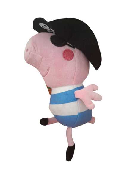 Peppa Pig Jucarie de plus George cu palarie pirat 20cm