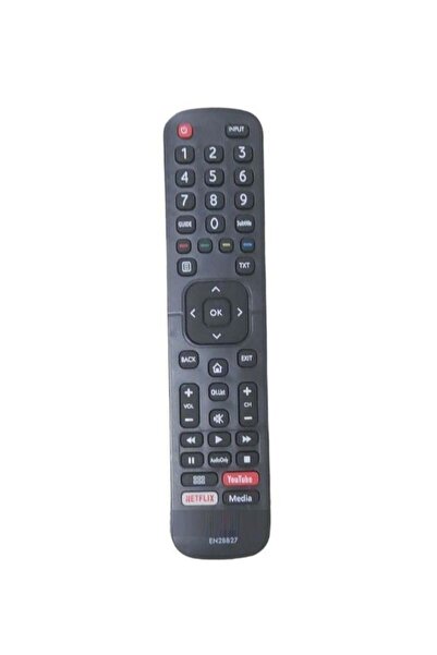 Generic Remote Control Replacement For Hisense TVs Black