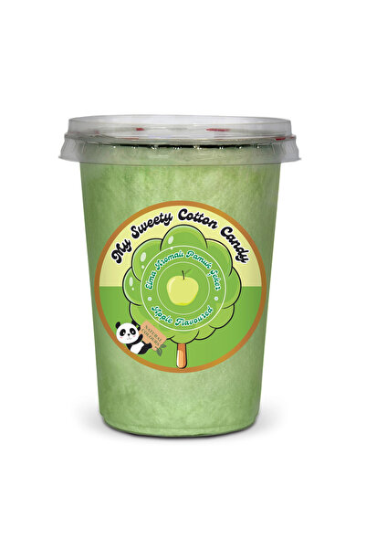 MY SWEETY COTTON CANDY سكر القطن الفاخر بنكهة التفاح الأخضر