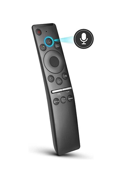 Generic Voice Remote Compatible for Samsung Smart TV - Replacement (Black)