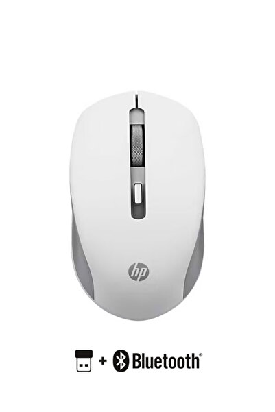 HP S1000D Çift Modlu 2,4ghz Kablosuz & Bluetooth V5.0 Sessiz Mouse