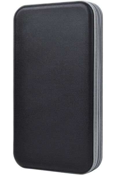 Generic حامل علبة أقراص CD/DVD لـ 72 قرصًا، منظم تخزين محمول