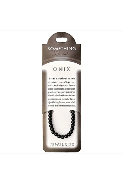 OEM Set brățară onix cu card personalizat — Amuletă pentru putere interioară