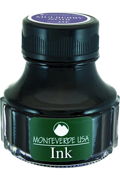 Monteverde زجاجة حبر 90 مل، لون التوت الأسود (G308UN)