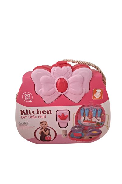 DIY 20-piece toy kitchen set