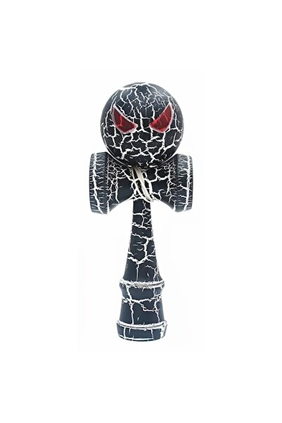 OEM Jucărie interactivă Kendama Inferno din lemn cu design crăpat, 18,5 cm, n...