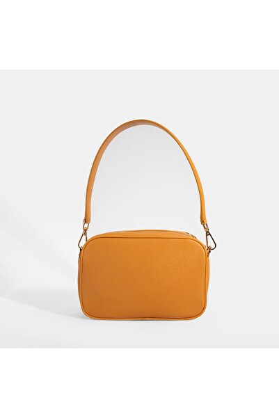 Desa Women's Orange Shoulder Strap Handbag