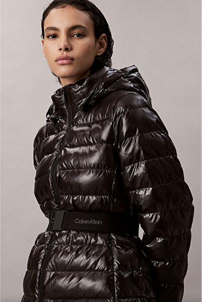 Calvin Klein Lightweight Belted Puffer Jacket