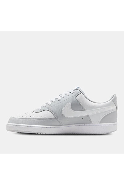 Nike COURT VISION LO NN Erkek Sneaker GRİ BEYAZ