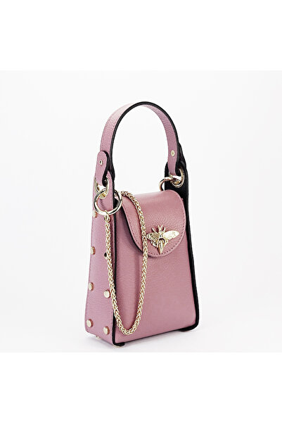 SOFILINE Small genuine leather satchel bag B-1021 M7 Light pink