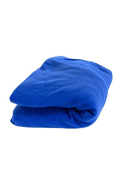 Palmonix Patura cu Maneci, Moale si Calduroasa, Material Fleece, Dimensiuni 140x180cm, Culoare Albastru