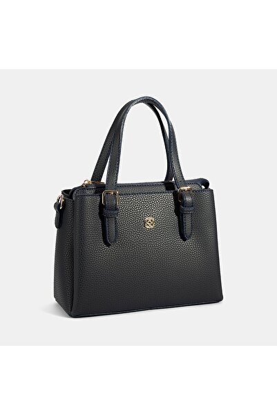 Desa Women's Navy Blue Shoulder Strap Handbag