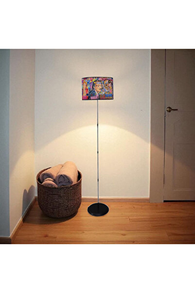 YULAMP HOME CONCEPT ARES METAL AYAKLI ÇOK RENKLİ BAŞLIK LAMBADER