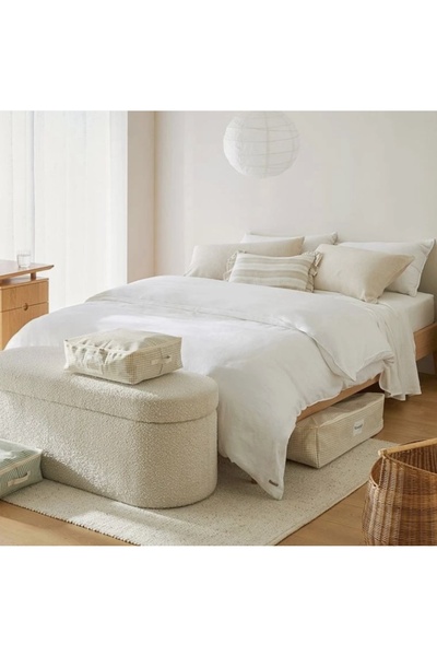 hoom concept LİNA SANDIKLI BENCH BEYAZ