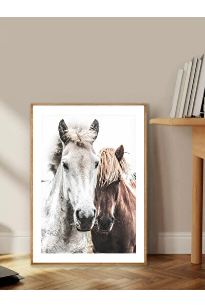 Tuba Decor Tablo dintr-o singură bucată cu rame din lemn pentru sufragerie, s...