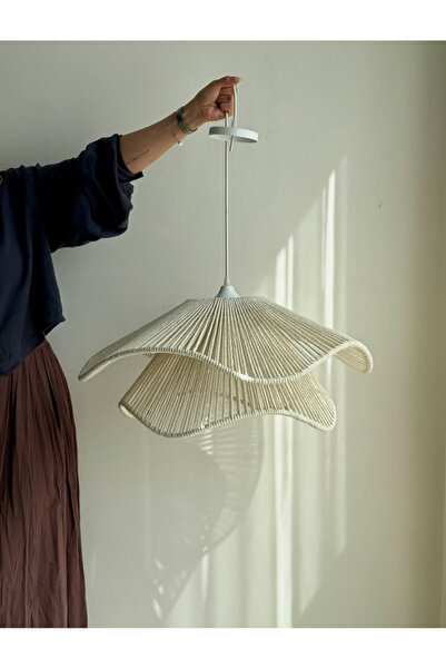 Tasarı Sanatı Ev Dekorasyonu Handmade Sarkıt Aydınlatma İskandinav Rustik Tarz Bohem Avize ( Duy Dahildir)