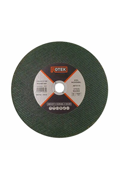Clarys Green cutting disc for metal/stainless steel, 230x2x22.23 mm, Rotek