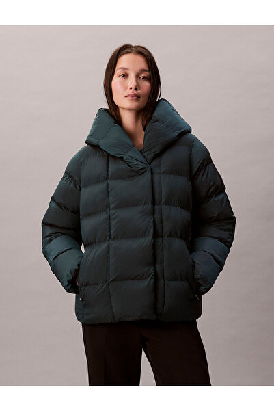 Calvin Klein Shine Wrap Puffer Jacket
