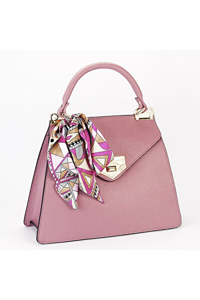 SOFILINE Genuine leather bag with detachable scarf B-1014 128, Light pink