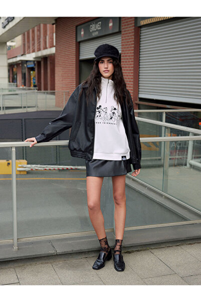 LC Waikiki Quality Parts from Çelebi Store Women's Thick Sweatshirt with Mick...