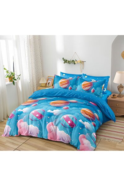 Happy Home FINET bed linen, double bed, with elastic, 6 pieces, 180x200cm