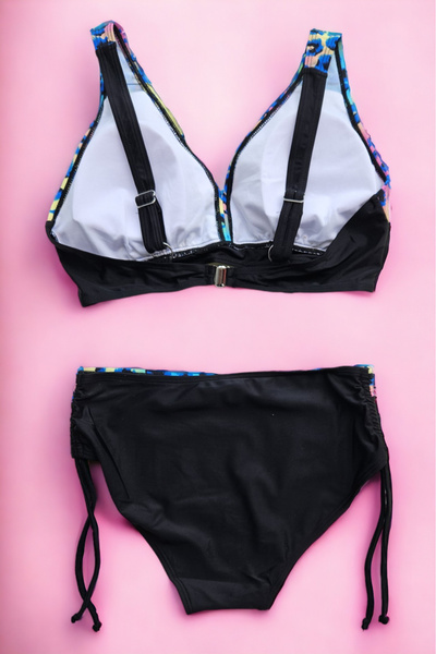 embody Ladies swimsuit, 2 pieces, large size, multicoloured, Havana