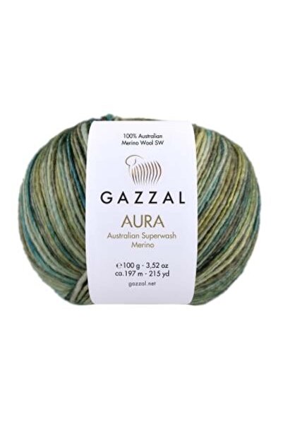Gazzal Aura Saf Yün Örgü İpliği 100 Gr 172