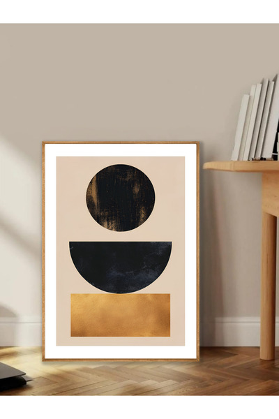 Tuba Decor Tablo dintr-o singură bucată cu rame din lemn pentru sufragerie, sufragerie, bucătărie