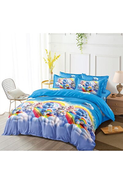 Happy Home FINET bed linen, double bed, with elastic, 6 pieces, 180x200cm
