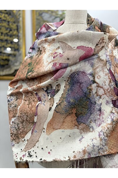 GÜMRÜKÇÜ İthal %100 Pamuk Omuz Şalı Atkı Premium Kalite