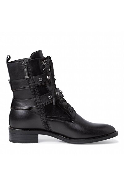 Tamaris Black leather ankle boots