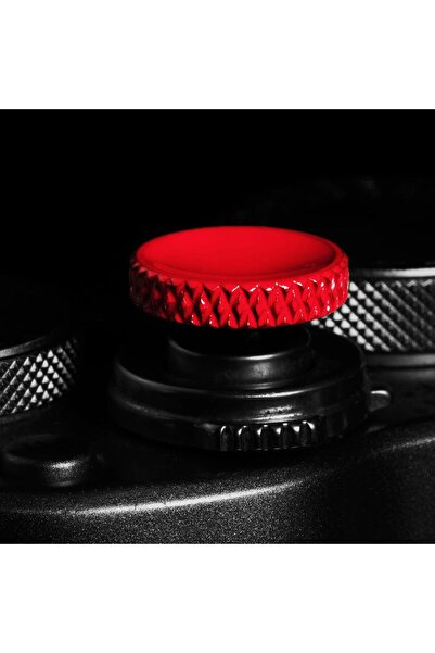 Other AJART Soft Elegant Camera Shutter Release Button (Set of 2, Red)