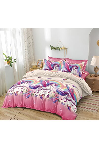 Happy Home FINET bed linen, double bed, with elastic, 6 pieces, 180x200cm